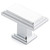 Ravinte Polished Chrome Cabinet Knobs 25 Pack Knobs for Cabinets and Drawers Rectangular Kitchen Cabinet Knobs Drawer Pulls and Knobs Chrome Closet Door Knobs