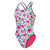 Dolfin Women's Print Double Strap Open Keyhole Back 1-Piece Tutti-Frutti 34
