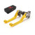 FXCNC CNC Aluminum Dirt Bike Pivot Brake Clutch Lever Set Compatible with XR400R 1996-2004