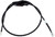 Motion Pro 05-0029 Black Vinyl Front Brake Cable