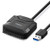 UGREEN USB 3.0 to SATA III Adapter Cable with UASP SATA to USB Converter for 2.5" 3.5 Hard Drives Disk HDD and Solid State Drives SSD