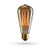 Vintage Edison Bulb (Pack of 6) - Squirrel Cage Filament Lamp - Dimmable, E26 260 Lumens, ST64 - Teardrop Top, Antique Incandescent Clear Glass Light, For Chandeliers Wall Sconces Pendant Lighting
