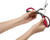 Chef'n Fresh Force All-Purpose Utility Kitchen Scissors with Bottle Opener and Wire Clipper, Red