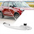PM PERFORMOTOR Front Left Driver Side Outer Door Handle w/Keyhole Compatible with 14-17 Fiat 500L,Painted Silver