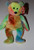 TY Beanie Baby - GARCIA the Ty-dyed Bear (4th Gen hang tag)