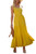 BLENCOT Womens Casual Summer Sleeveless Beach Dresses Solid Color Scoop Neck Flowy Basic Long Tshirt Tank Sundresses Yellow Medium