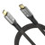 Angusplay USB C Thunderbolt 4 Cable 4 ft, USB-C TB4 Braided Cables, 8K Display / 40Gbps Transfer / 100W Charging Compatible with Thunderbolt 4/3, USB4/3, Type C for Mac MacBook Pro, External SSD eGPU