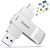 Jostart 128GB 500MB/s USB 3.2 Solid State Flash Drive SSD, High Speed Type C USB Drive Thumb Drive USB C Memory Stick
