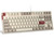 MageGee 75% Mechanical Gaming Keyboard with Red Switch, LED White Backlit Keyboard, 87 Keys Compact TKL Wired Computer Keyboard for Windows Laptop PC Gamer - Retro White/Grey