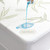 Twin Size Waterproof Mattress Protector, Premium Cooling Rayon Made from Bamboo Mattress Pad, Breathable, Noiseless, Cooling & Machine-Washable Bed Cover with 21" Deep Pocket