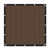 VICLLAX 90% Shade Fabric Sun Shade Cloth Privacy Screen with Reinforced Grommets for Outdoor Patio Garden Pergola Cover Canopy 6x6 FT, Mocha
