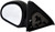 Dorman 955-1494 Driver Side Manual Door Mirror for Select Ford Models