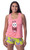 Nickelodeon SpongeBob SquarePants Womens' Patrick Tank Pajama Short Set (Large) Pink