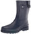 Western Chief Women Solid Mid Height Waterproof Rain Boot, Navy Matte, 10