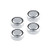 4PCS LR44 A76 Small Alkaline Battery Power Supply Button Battery Cell