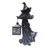 SobeiKre Cracker Barrel Witch with Lantern Resin Ghost Halloween Decorations Scary Hell Messenger Lantern Decor (Witch)