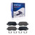 Detroit Axle - REAR Ceramic Brake Pads w/Hardware Kit Not for GXP or Super Models