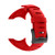 Suunto Core Strap, Rubber Replacement Watch Band for Suunto Core SS014993000,Red