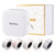 BISOFICE Q30 Label Maker Machine with Tape, Mini Label Maker with 5 Rolls Label Tape, Portable Wireless Connection Bluetooth Label Printer Labeler, Compatible with iOS Android
