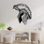22x25 inches Spartan Wall Decal - Greece Warrior Helmet Sword Shield War Vinyl Wall Decal for Boys Girls - Room Bedroom Living Room Shop Art Sticker Decoration ADSPN5