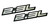 ERPART 2.3L Liter Embossed Silver on Black on Highly Polished Real Aluminum Auto Emblem Badge Nameplate Compatible with Honda Acura Mazda Mitsubishi Toyota (Pack of 2)