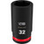 Impact Duty 3/4" Drive 32mm Deep Well 6 Point Impact Socket