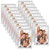 WIFTREY 5x7 Silver Picture Frames 18 Pack, 5 x 7 Photo Frame Bulk for Wall Hanging, Tabletop Display