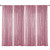 Sugargirl Pink Sequin Backdrop Curtain 4 Panels 2FTx8FT Glitter Pink Background Drapes Sparkle Photography Backdrop for Party Wedding Birthday Wall Decoration