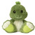 Aurora World Taddle Toes Snorkel Turtle Plush, 10" Tall