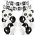 KREATWOW Panda Birthday Party Supplies Panda Birthday Banner Balloons for Kids Panda Bear Birthday Decorations