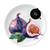 Fig Fruit Tasty Healthy Watercolor Plate Decorative Porcelain Salver Tableware Dinner Dish