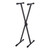 Amazon Basics Classic Adjustable Keyboard and Piano Stand - Single-X