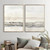 BIVVI Canvas Paintings Abstract Watercolor Posters and Prints Modern Minimalist Wall Art Pictures for Living Room Decor 30x50cm2pcs Frameless