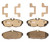 TRW Pro TRC1562 Disc Brake Pad Set For Ford Mustang 2012-2014, Rear