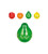 Tescoma Kitchen Timer 60', Fruits Shapes Presto, Assorted, 15 x 10 x 7 cm