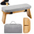 Meditation Bench with Carrying Bag, Meditation Kneeling Stool Portable Yoga Meditation Bench Ergonomic Foldable Prayer Stool with Soft Cushion for Kneeling Sitting Prayer Extended Practice