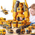 Gzsbaby Transforming Robot Toys Set for Boys, 6 in 1 Magnetic Construction Trucks Transform Robot Play Vehicles with Storage Box, Birthday Gift Toys for 3 4 5 6 7 Year Old Boys Girls