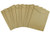 Pack 10 A4 Kraft File Bag Brown Paper Document Portfolio Pocket Organizer Folder Envelope with String & Button Closure
