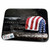 3dRose A Rusty Old Timer car with The American Flag and a... - Bathroom Bath Rug Mats (rug-201116-1)