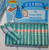 Personalized Blue It's a Boy Bubble Gum Cigar Box of 36 Cigars with Personalized Bands