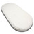 First Essentials Baby Bassinet Cradle Mattress Oval 13" x 29" Breathable Foam Interior Waterproof Padded Design.