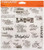 Fiskars 8x8 Inch Laugh With Me Clear Stamps
