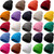 JaGely 24 Pcs Knit Beanie Warm Winter Hats Unisex Soft Cozy Multicolor Cuffed Skull Cap for Men Women Knitted Hat for Adult