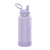 Takeya Actives Insulated Stainless Steel Water Bottle with Straw Lid, 32 Ounce, Lavender Field