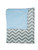 Baby Doll Bedding Minky Chevron Crib Comforter, Blue