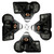 Cheriezing 36142360420 Programmed Tire Pressure Monitoring System (TPMS) Sensor Compatible for 323i 325i 330ci 740i M3 M5 750i | 433MHz Set of 4