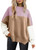 LILLUSORY Women's Crewneck Batwing Long Sleeve Sweater 2023 Fall Oversized Ribbed Knit Side Slit Pullover Top