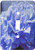 3dRose lsp_53673_1 Blue Hydrangea Flowers Single Toggle Switch
