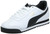 PUMA Men's Roma Basic Fashion Sneaker, White/Black Leather - 7 D(M) US