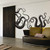 Octopus Tentacles Vinyl Wall Sticker Sea Monster Decal Kraken Decor Squid Wall Graphic Home Wall Art Black